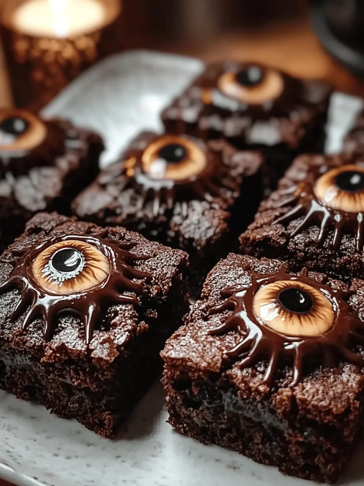 Monster Eye Brownie Bites: Spooky Treats for Halloween Fun 2 Monster Eye Brownie Bites