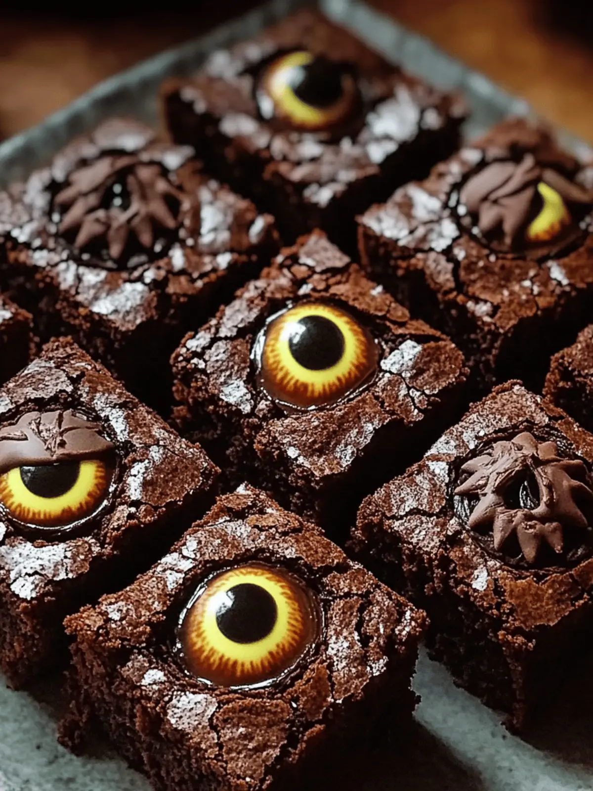 Monster Eye Brownie Bites: Spooky Treats for Halloween Fun 4 Monster Eye Brownie Bites