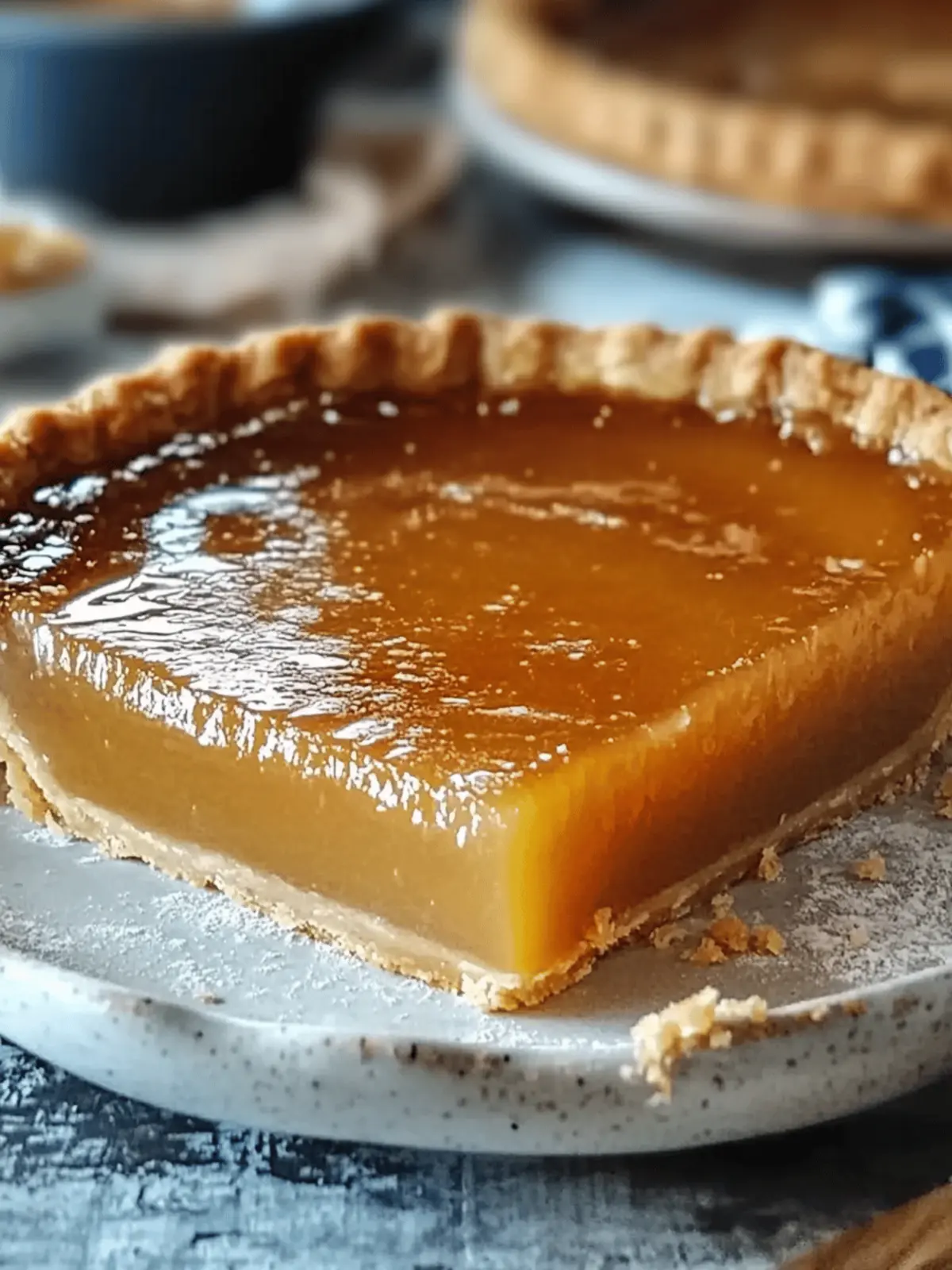 Salted Honey Pie