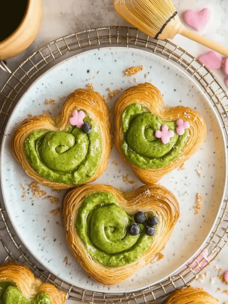 Matcha Danishes