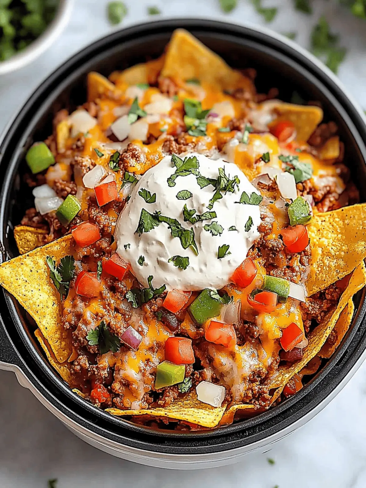 Air Fryer Nachos