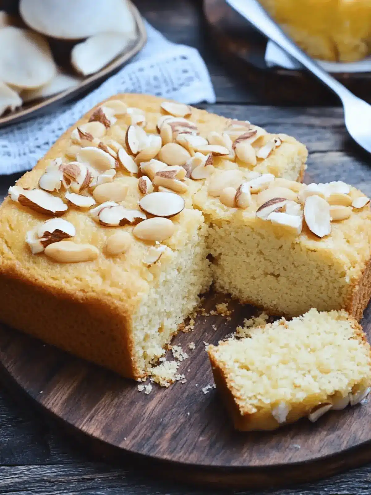 Eggless Goan Mawa Cake
