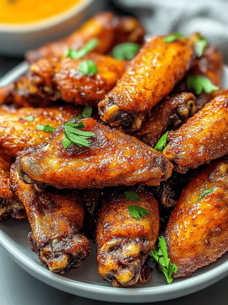 Dry Rub Chicken Wings