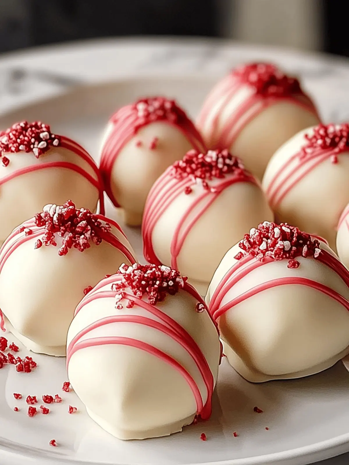 Strawberry Cheesecake Truffle Balls