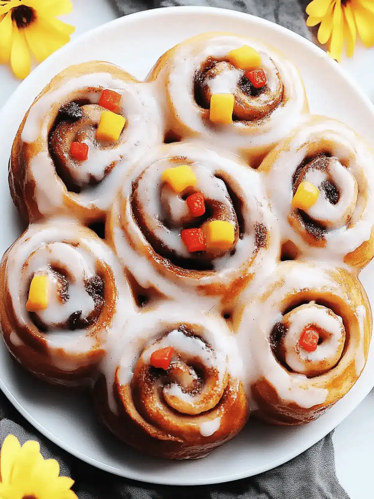 Creepy Crawly Cinnamon Rolls