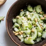 Indian Cucumber Peanut Salad