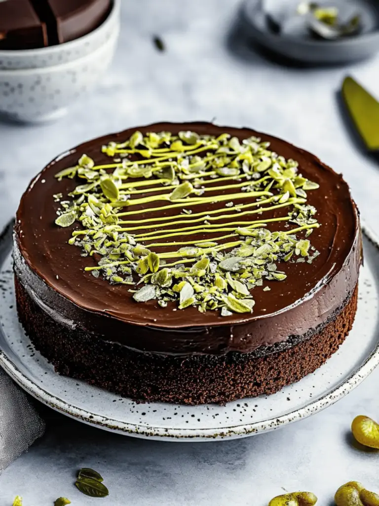 Dubai Chocolate Cake