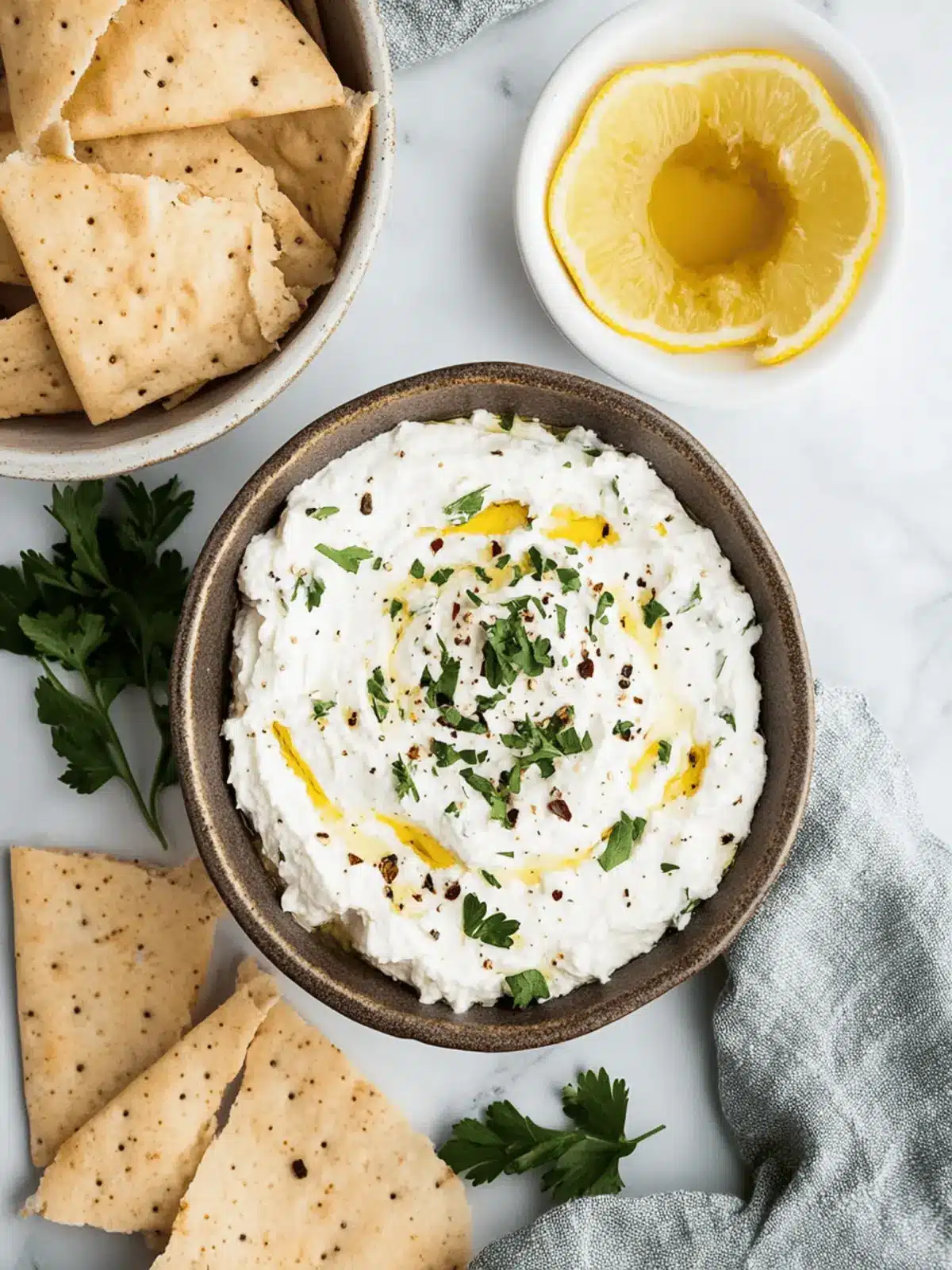 Velvety Whipped Feta Dip: Quick, Creamy Bliss Awaits You 4 Velvety Whipped Feta Dip
