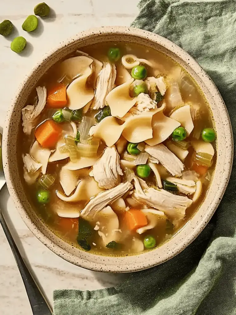 Sick Day Chicken Noodle Soup