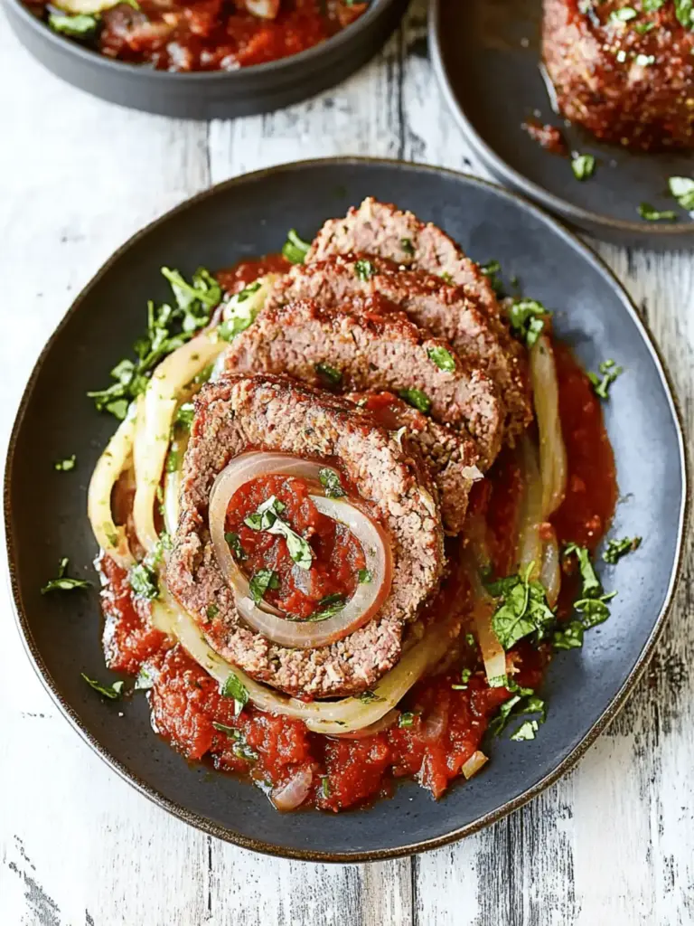 Sicilian Meatloaf