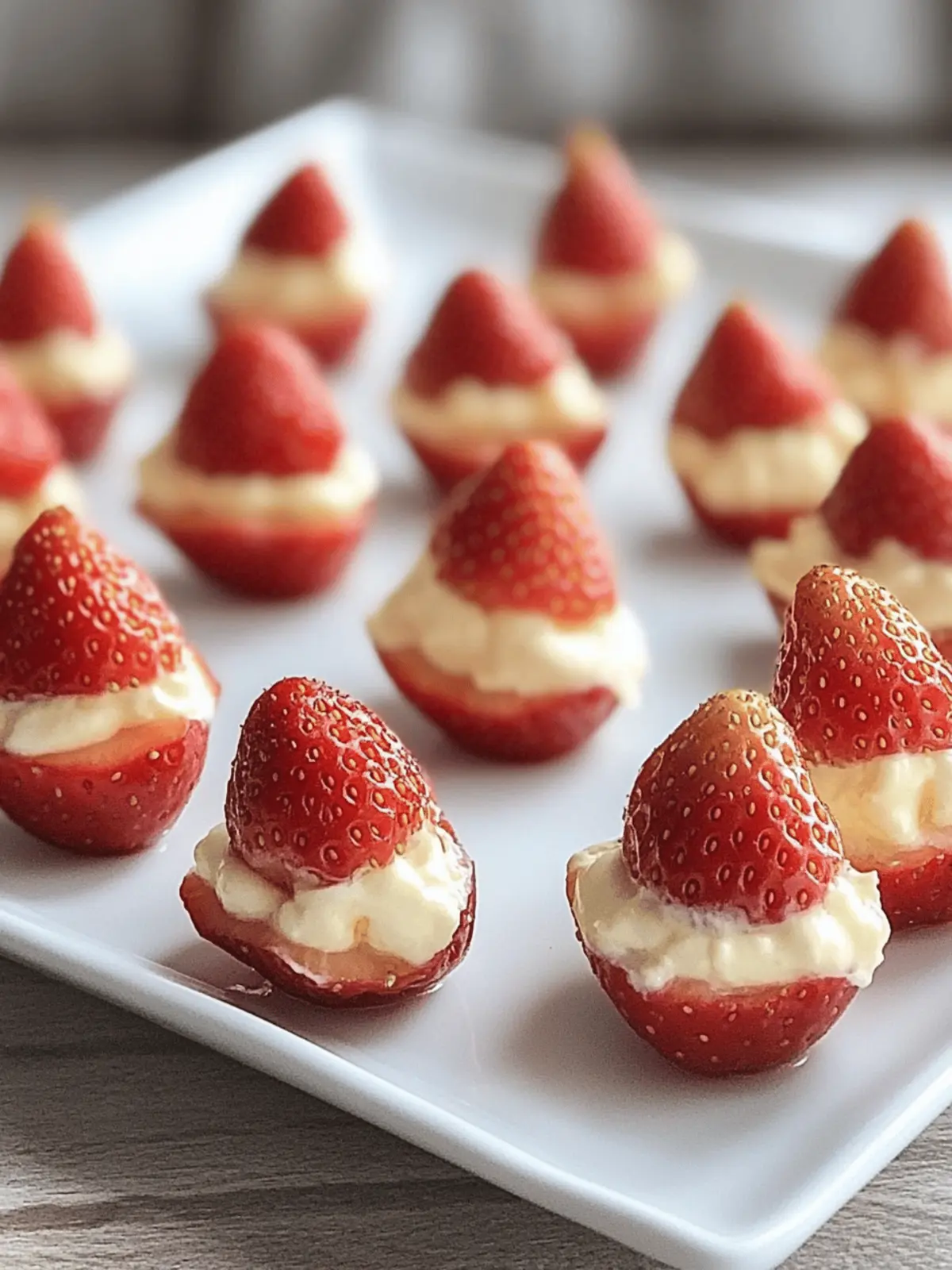 Deviled Strawberries