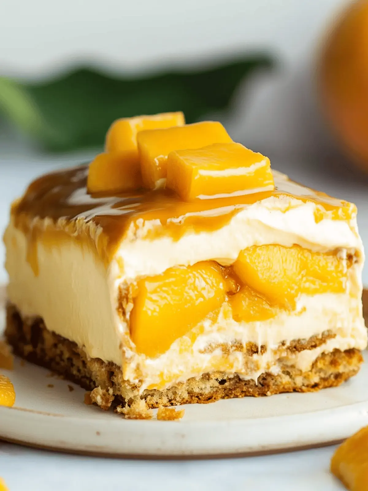 Mango Tiramisu