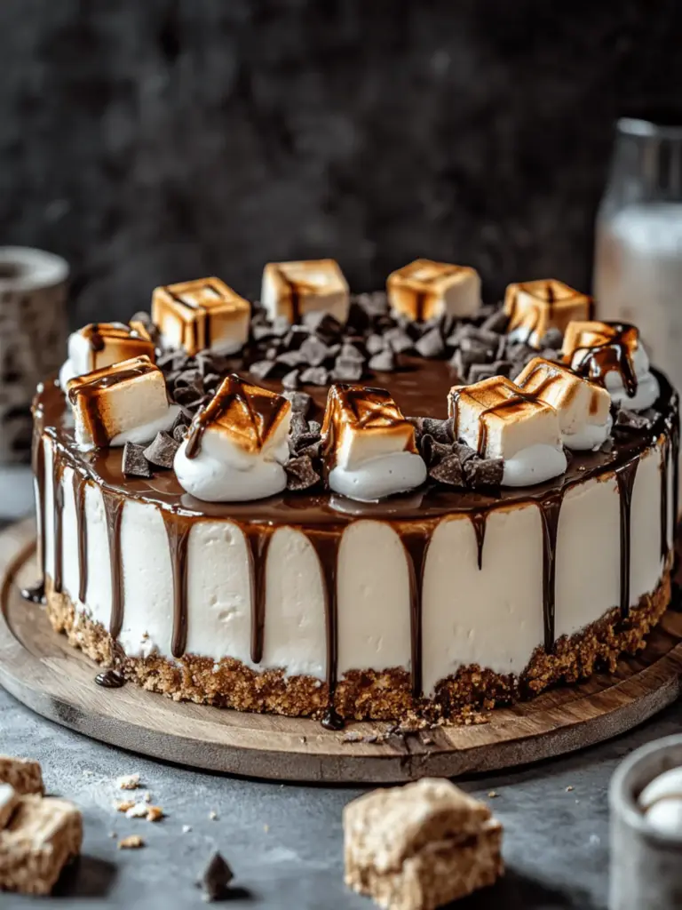 Decadent S’mores Cheesecake