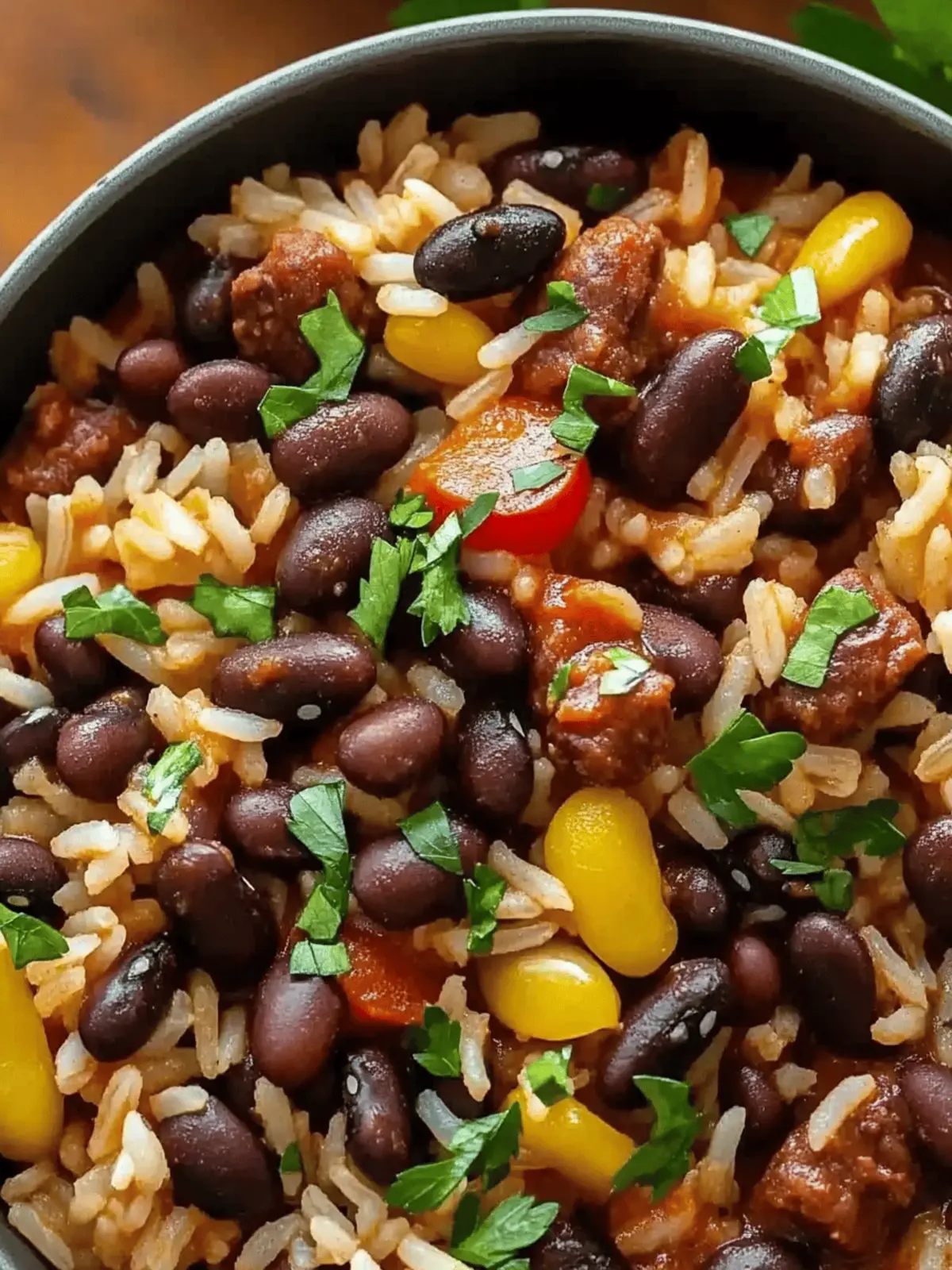 Black Beans and Rice