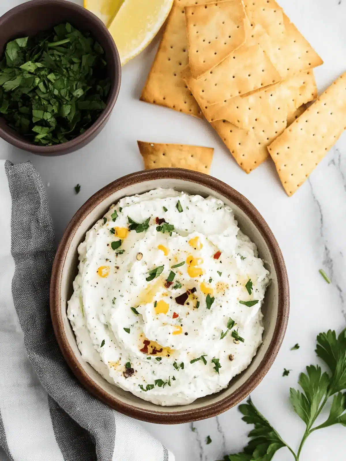 Velvety Whipped Feta Dip: Quick, Creamy Bliss Awaits You 5 Velvety Whipped Feta Dip