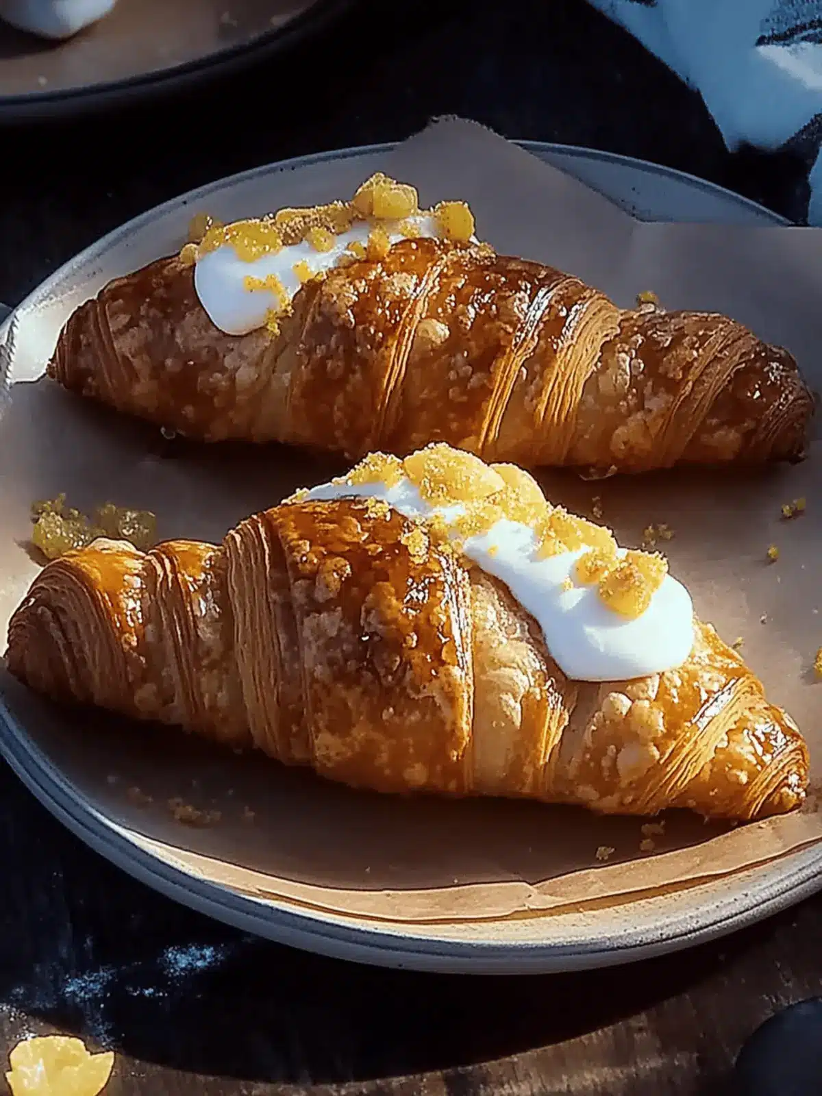 Shahi Tukda Croissant