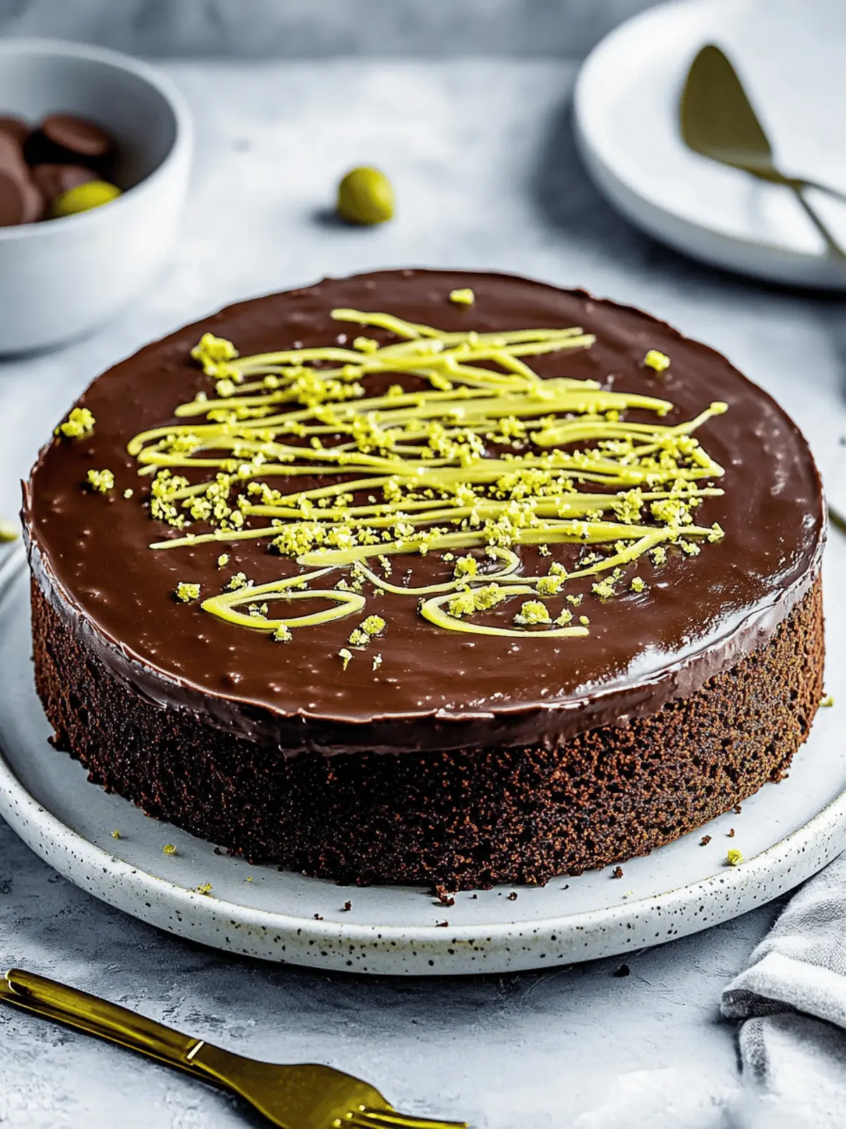 Dubai Chocolate Cake