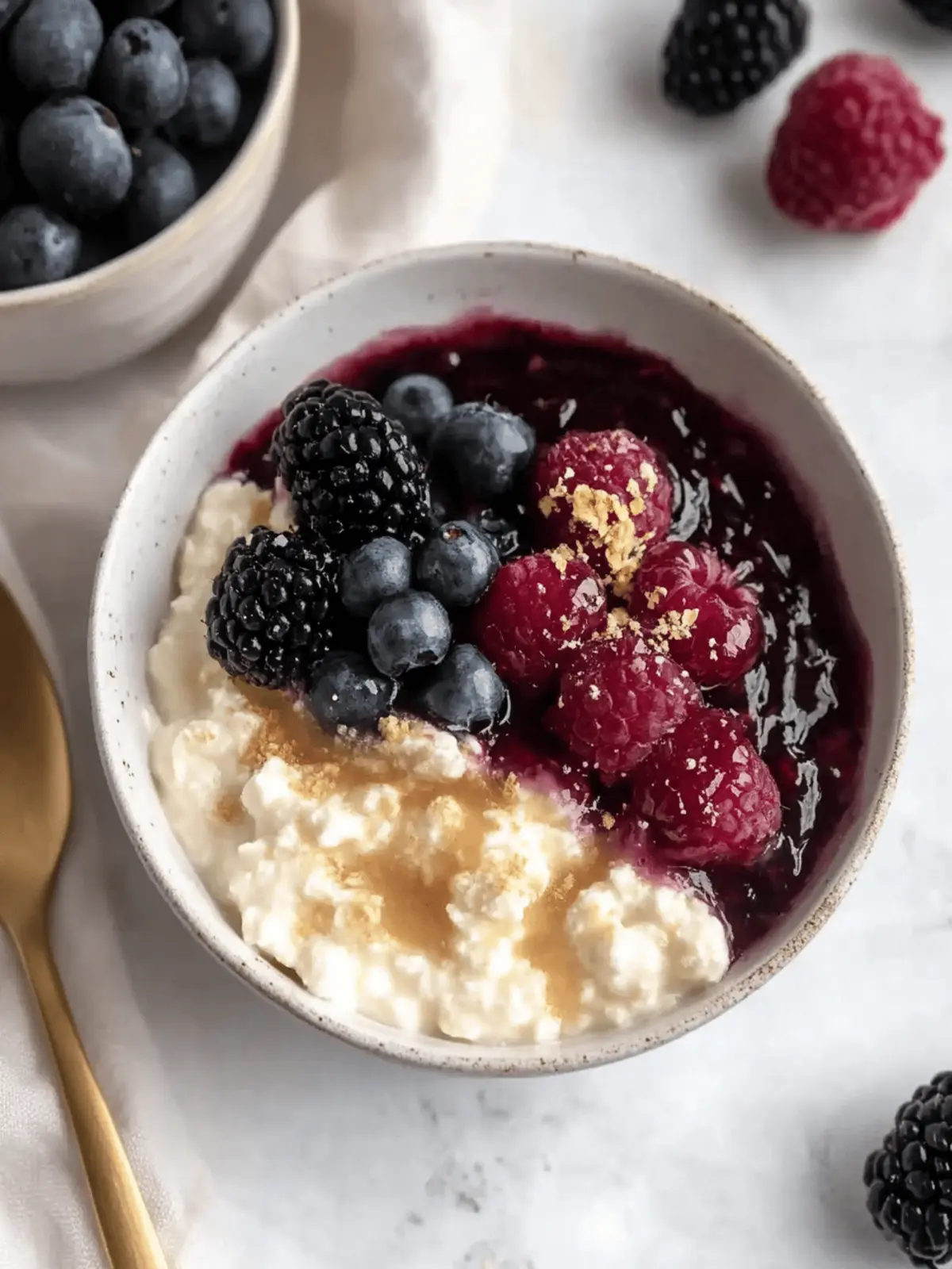 Custard Oats with Berry Compote: A Quick Wholesome Breakfast 2 Custard Oats