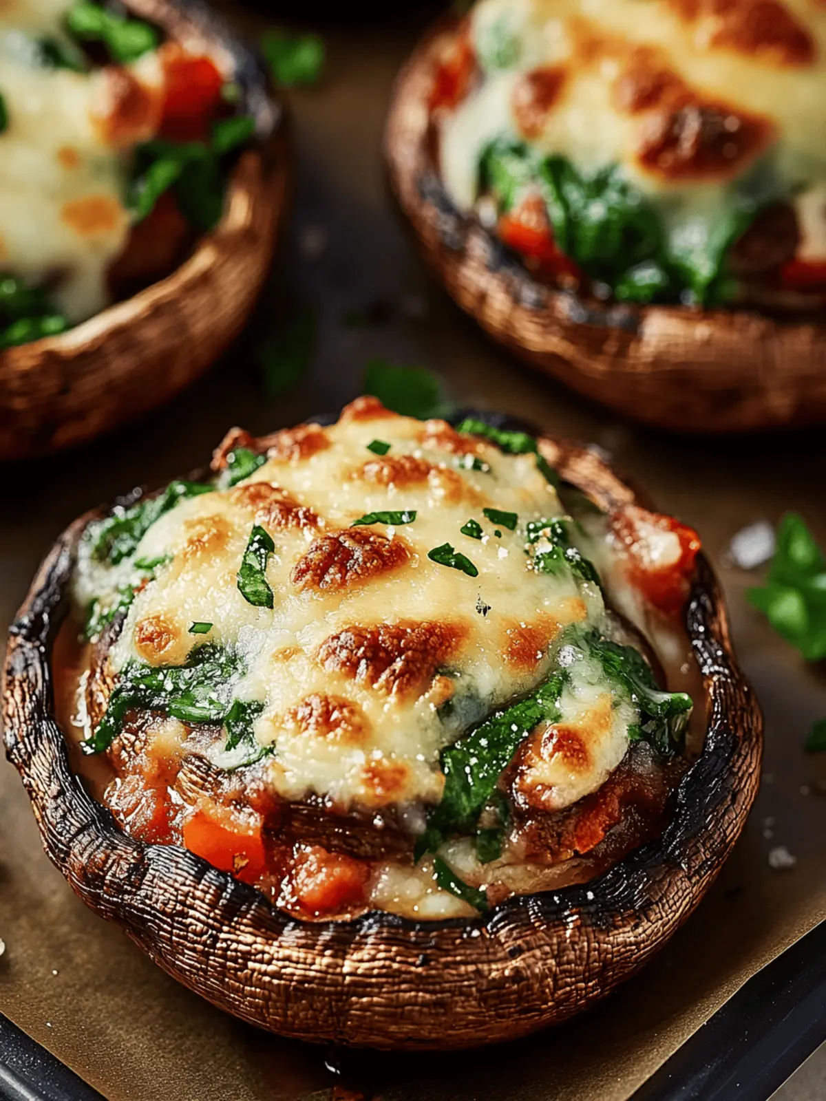 Savor Every Bite of Stuffed Portobello Mushrooms Bliss 2 Stuffed Portobello Mushrooms
