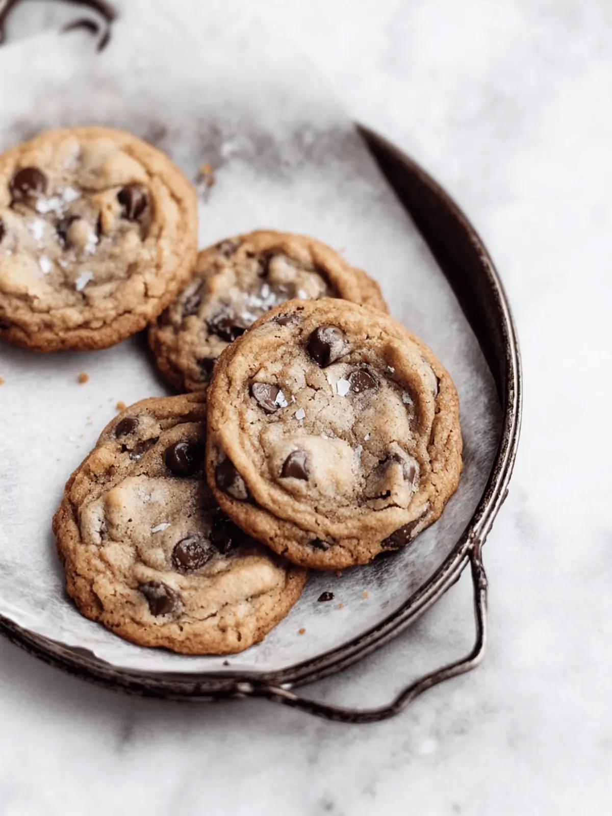 Banana Bread Chocolate Chip Cookies