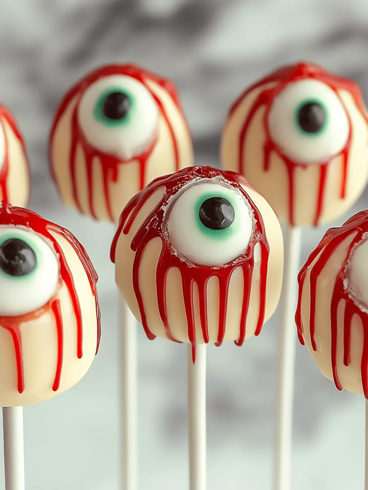 Eyeball Cake Pops