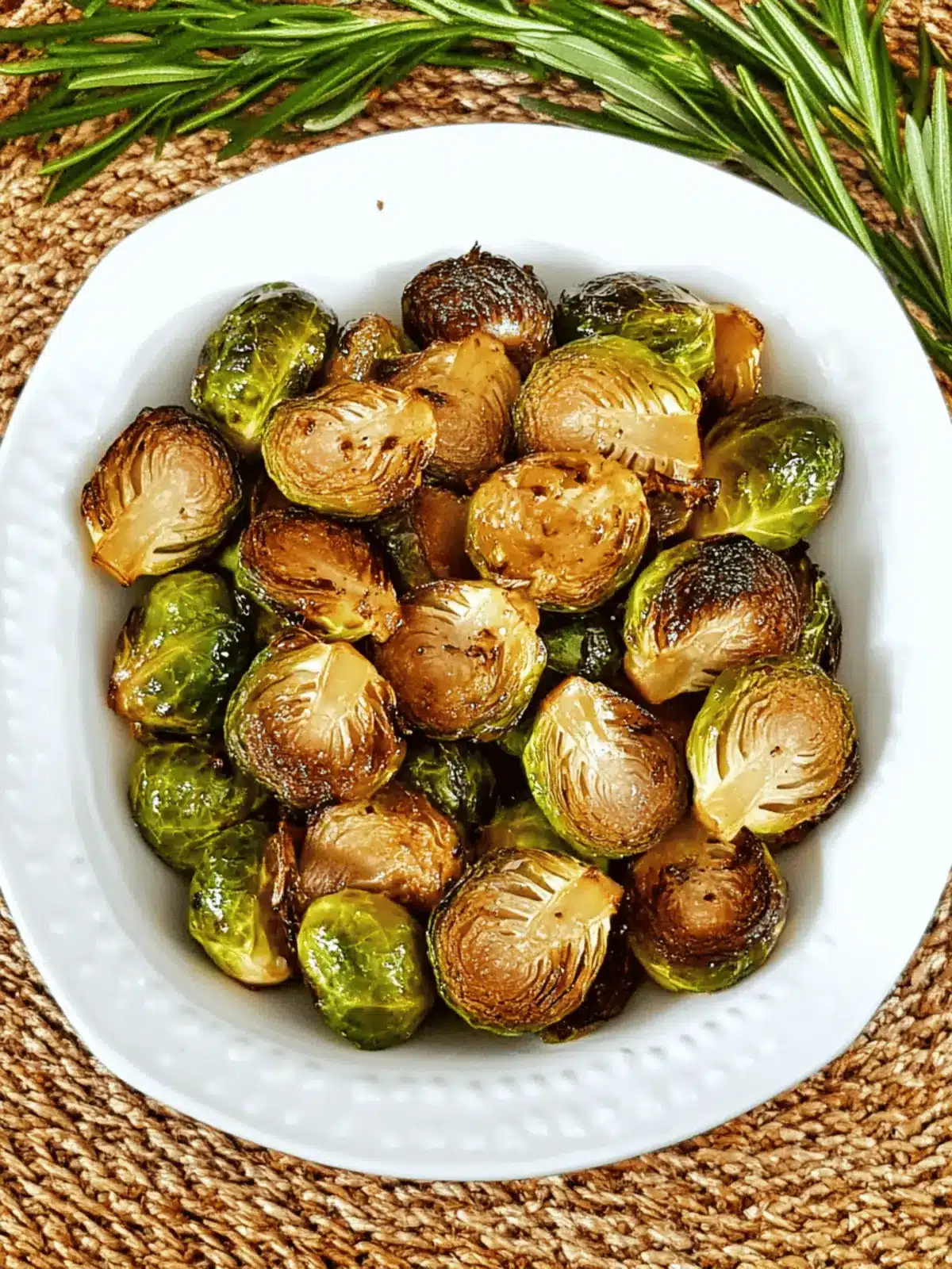 Irresistibly Crispy Roasted Brussels Sprouts with Mushrooms 5 Roasted Brussels Sprouts