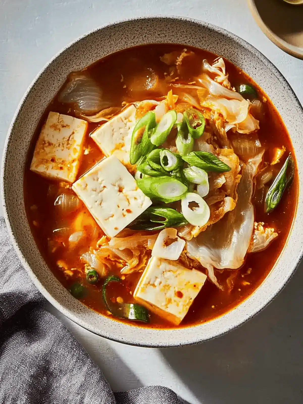 Savory Kimchi-Tofu Soup: A Bold Twist to Comfort Food 3 Kimchi-Tofu Soup