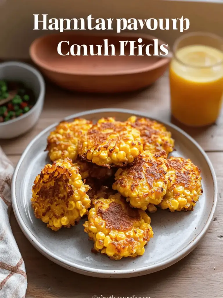 Thanksgiving Potluck Corn Fritters