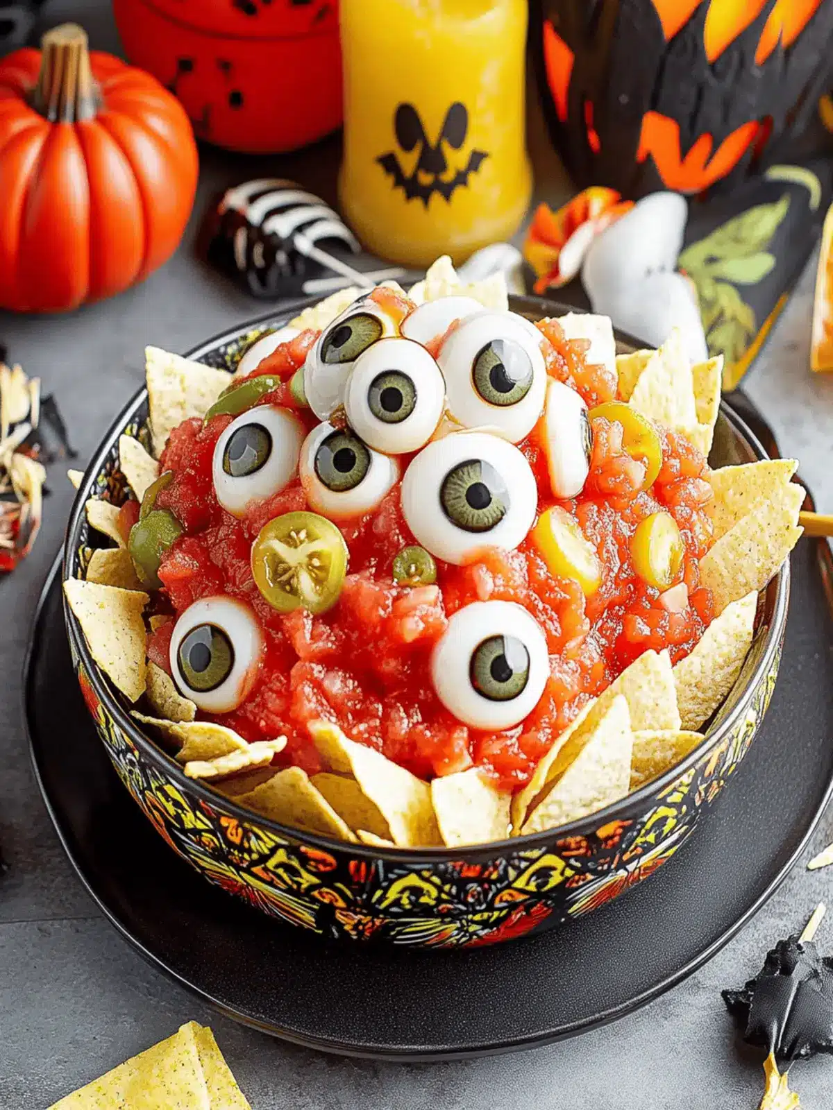 Halloween Eyeball Salsa