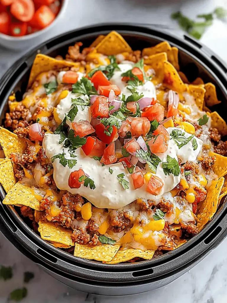 Air Fryer Nachos