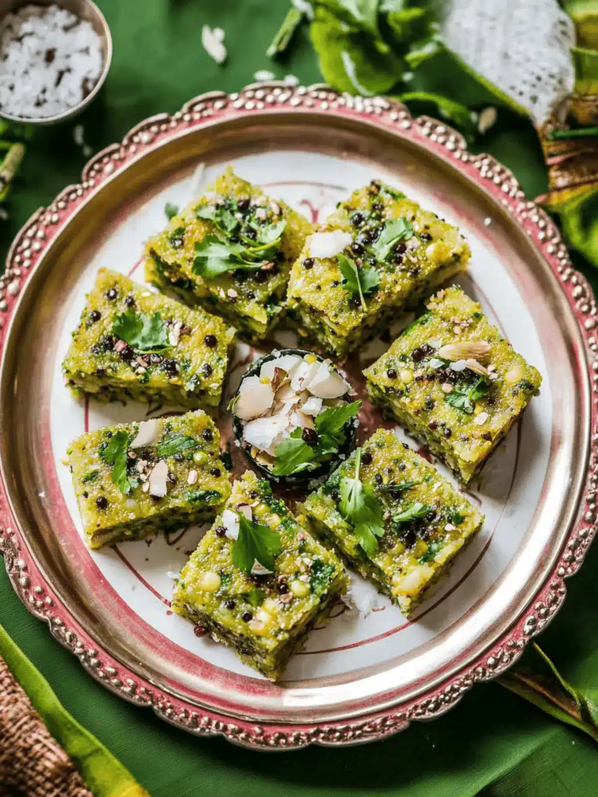Sprouts Dhokla