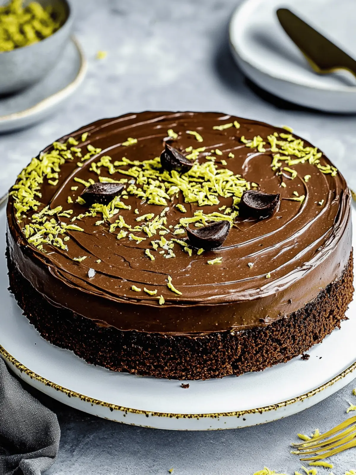 Dubai Chocolate Cake