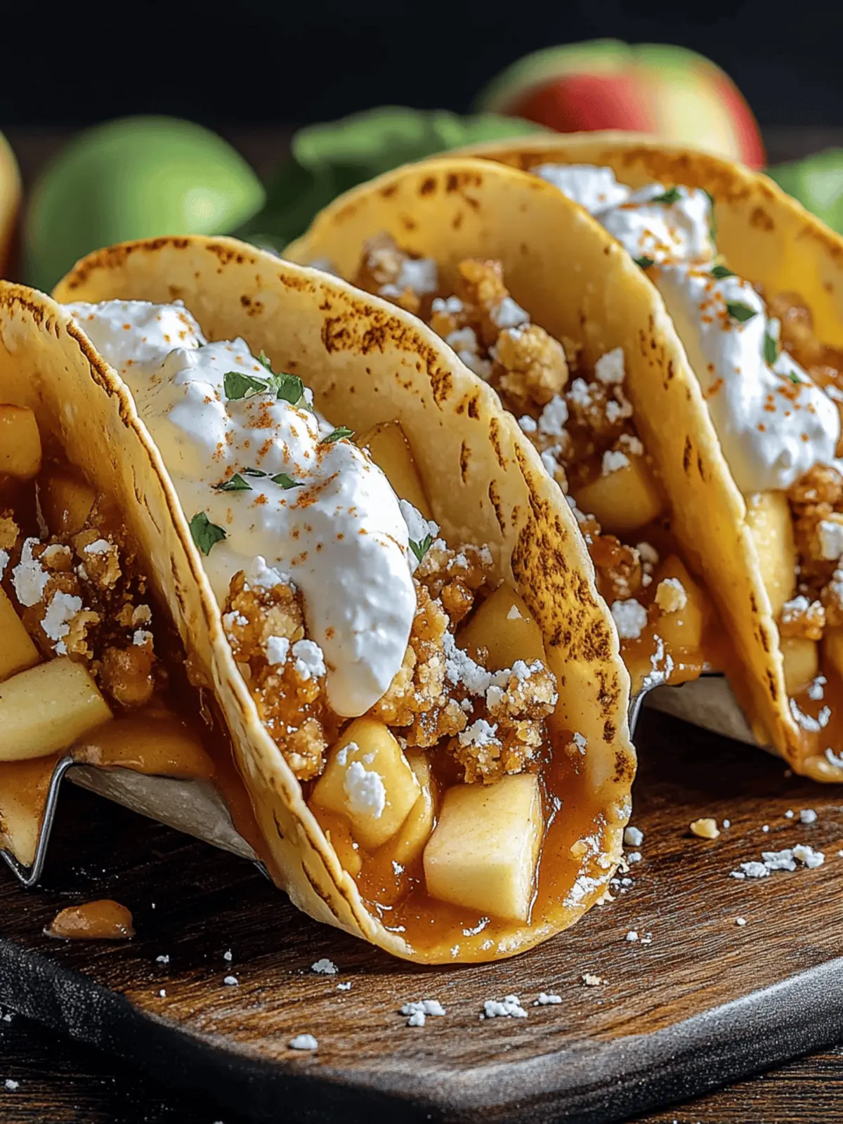 Apple Pie Tacos: A Fun Twist on Classic Dessert Magic 4 Apple Pie Tacos