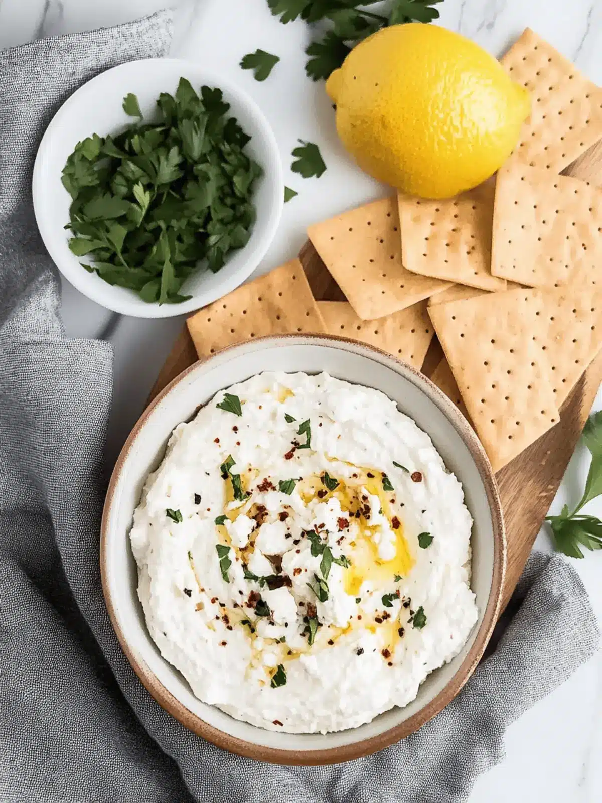 Velvety Whipped Feta Dip: Quick, Creamy Bliss Awaits You 2 Velvety Whipped Feta Dip
