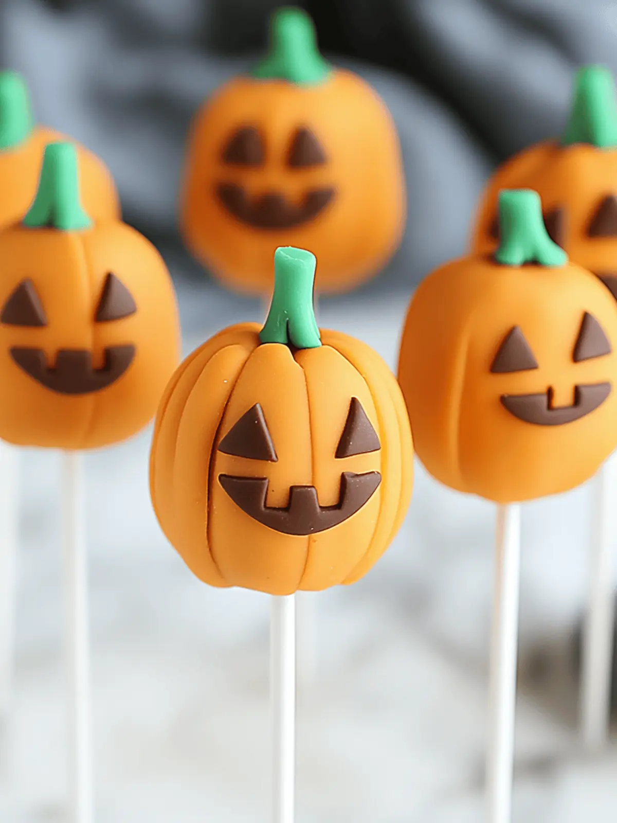 Pumpkin Cake Pops
