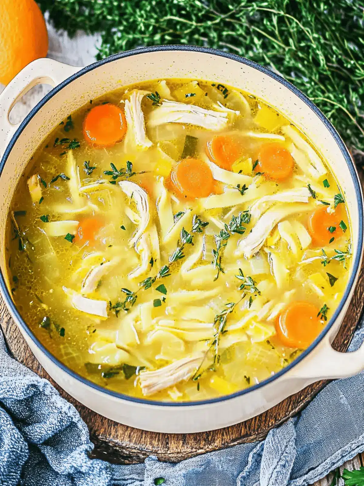 Healing Chicken Soup: Your 30-Minute Comfort Fix 2 Healing Chicken Soup