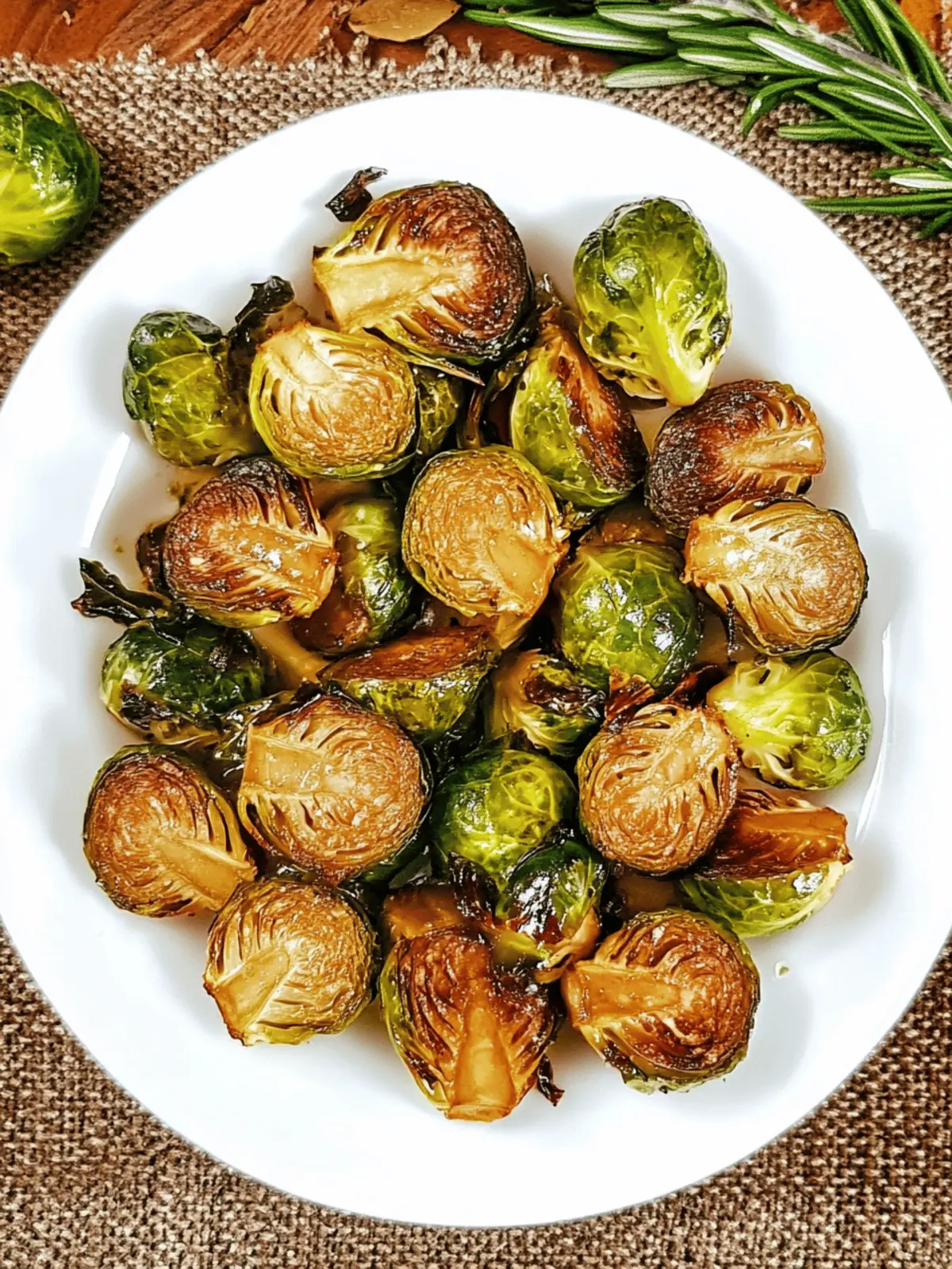 Irresistibly Crispy Roasted Brussels Sprouts with Mushrooms 2 Roasted Brussels Sprouts
