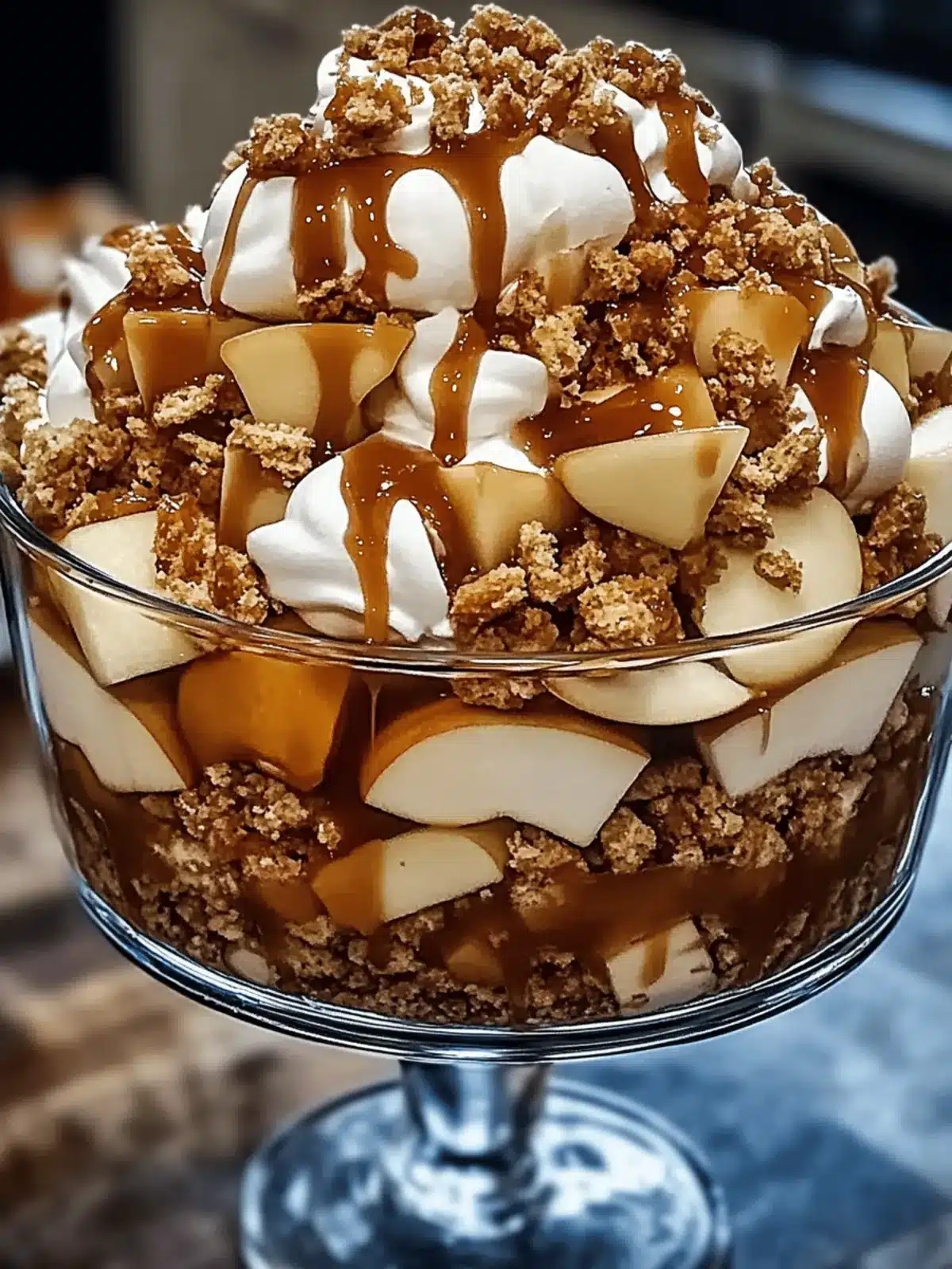 Caramel Apple Trifle