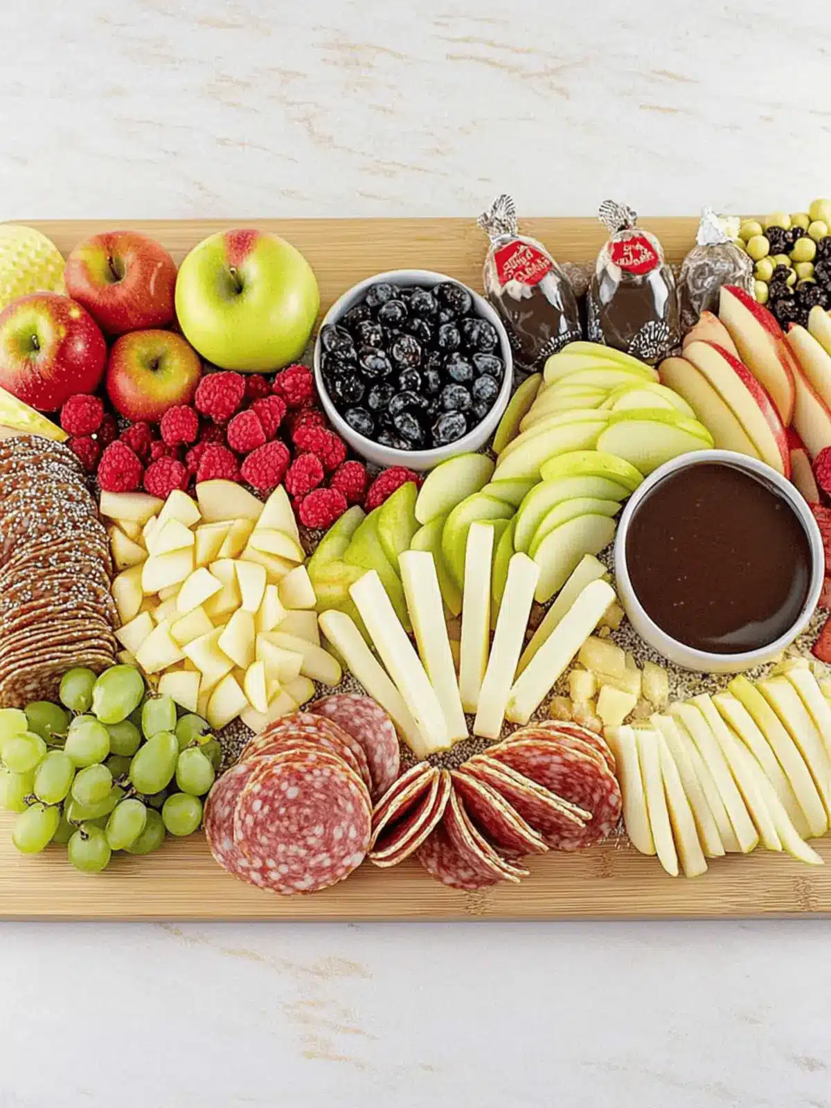 Caramel Apple Charcuterie Board