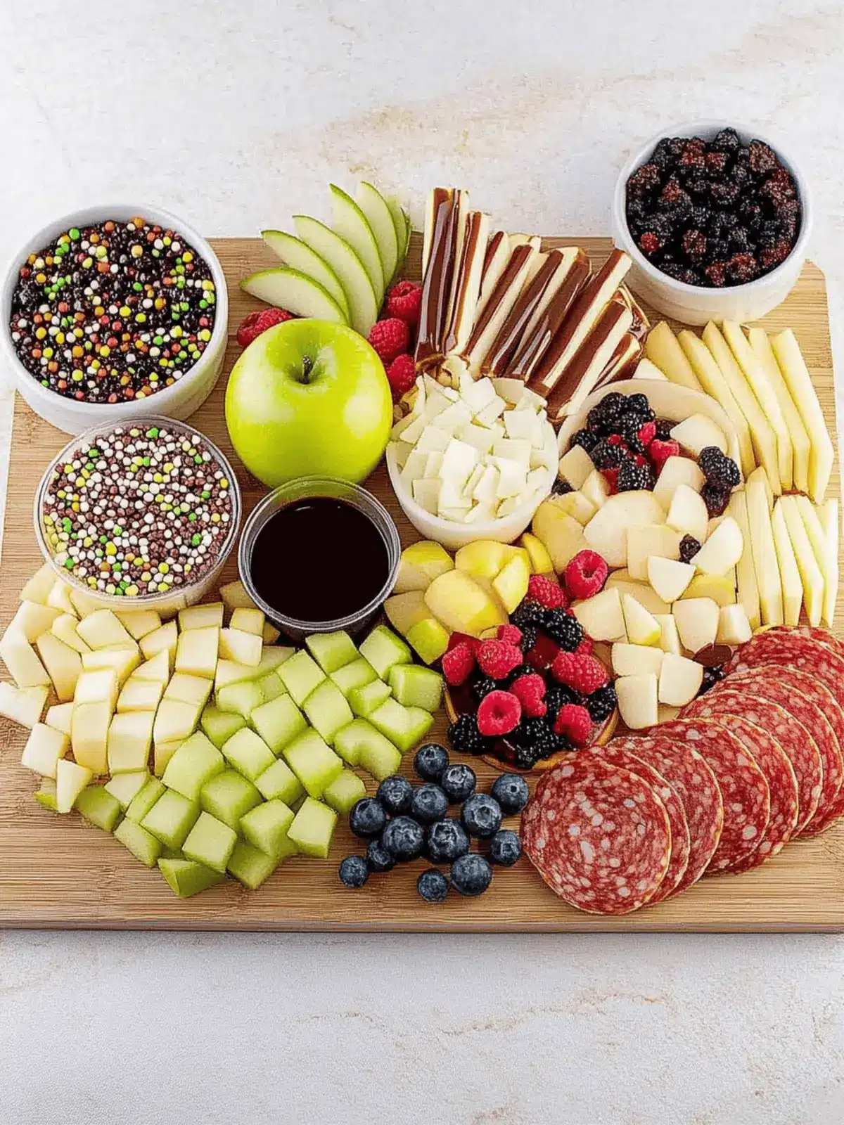 Caramel Apple Charcuterie Board