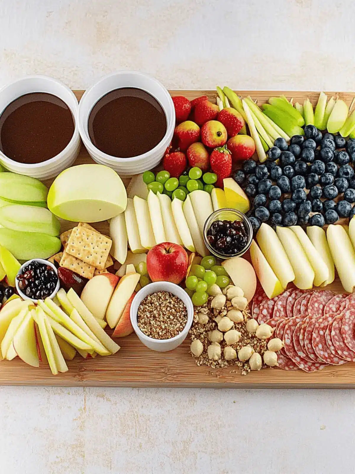 Caramel Apple Charcuterie Board