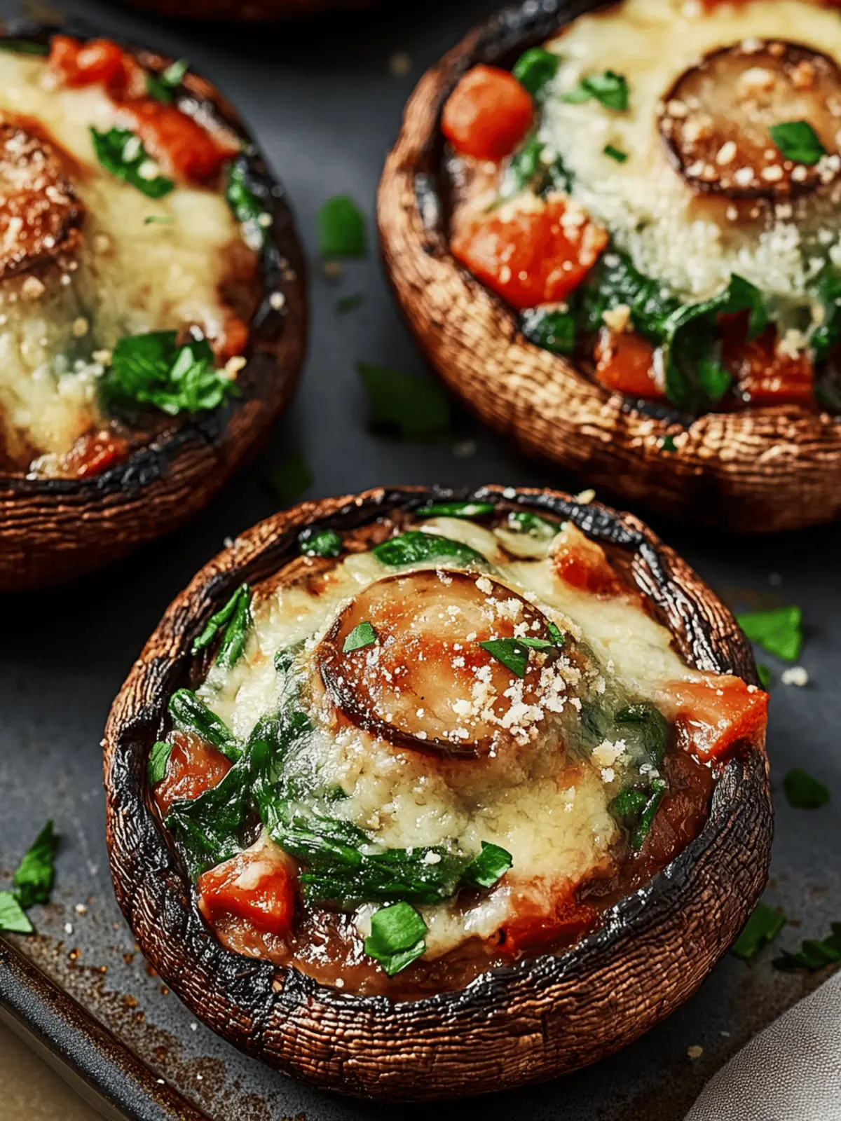 Savor Every Bite of Stuffed Portobello Mushrooms Bliss 3 Stuffed Portobello Mushrooms