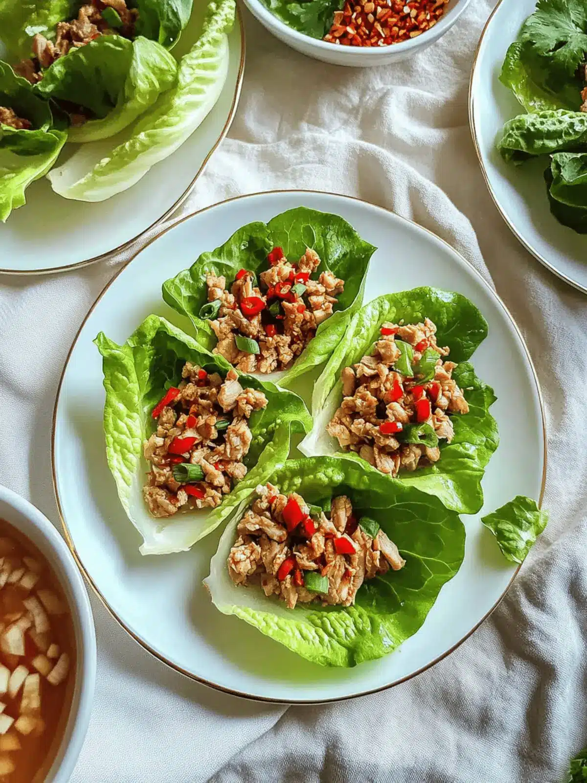 Quick & Zesty Vietnamese Chicken Lettuce Wraps You’ll Love 2 Vietnamese Chicken Lettuce Wraps