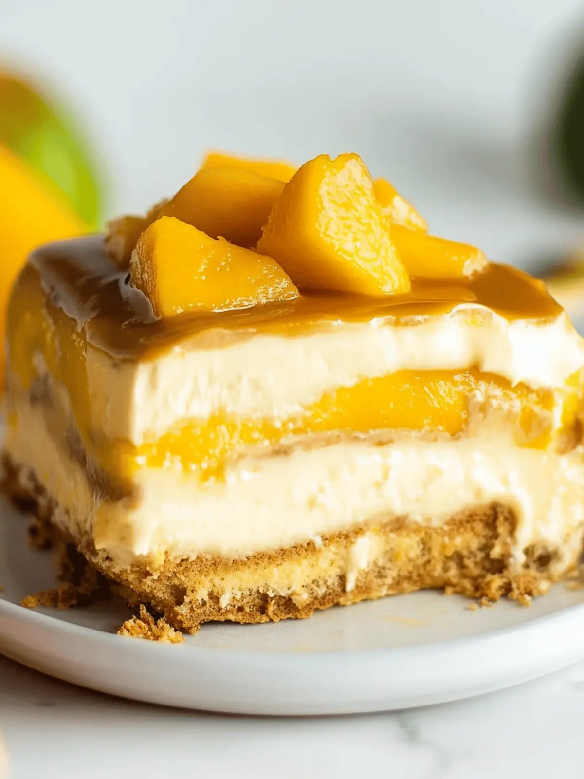 Mango Tiramisu