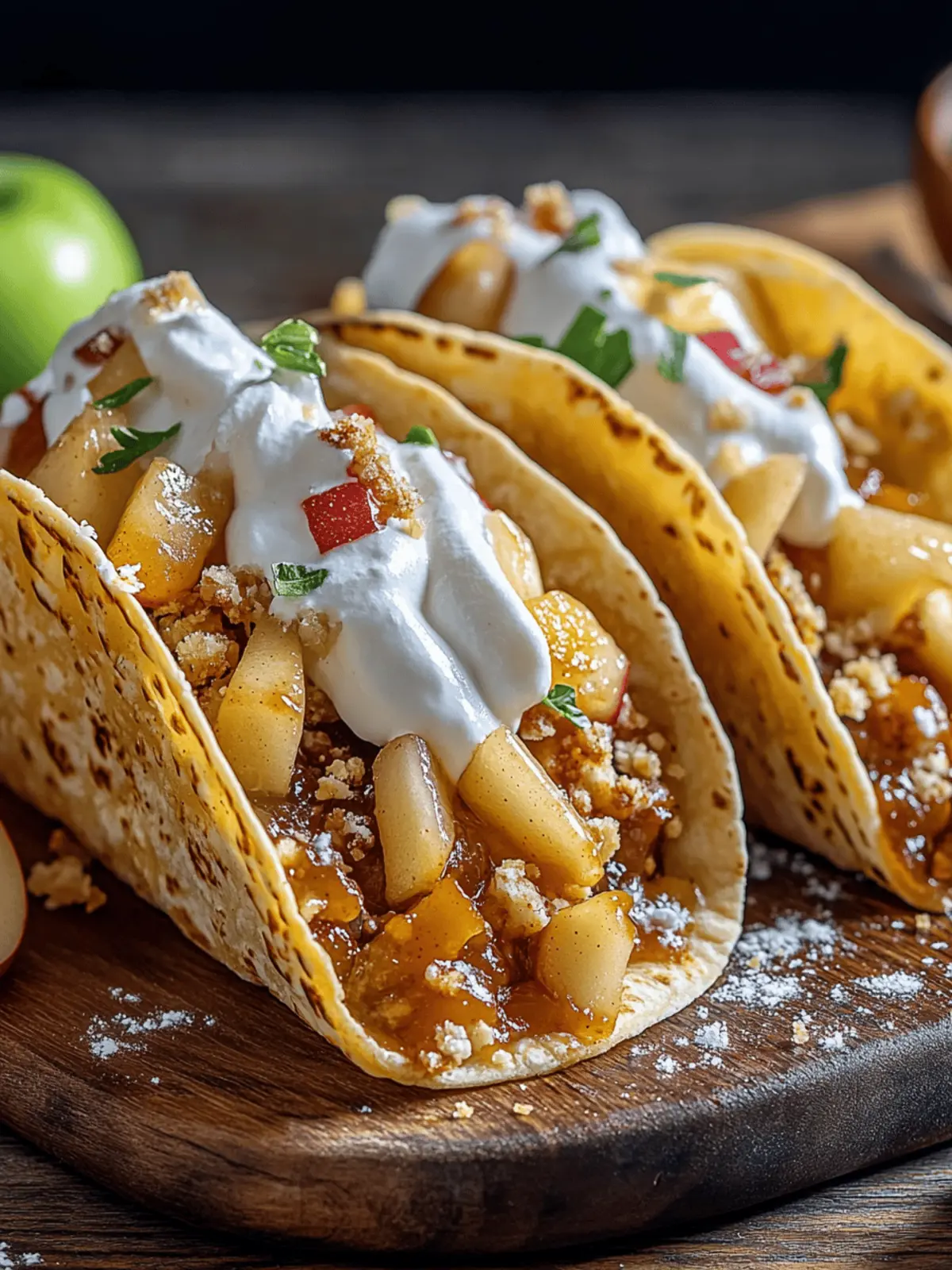 Apple Pie Tacos: A Fun Twist on Classic Dessert Magic 3 Apple Pie Tacos
