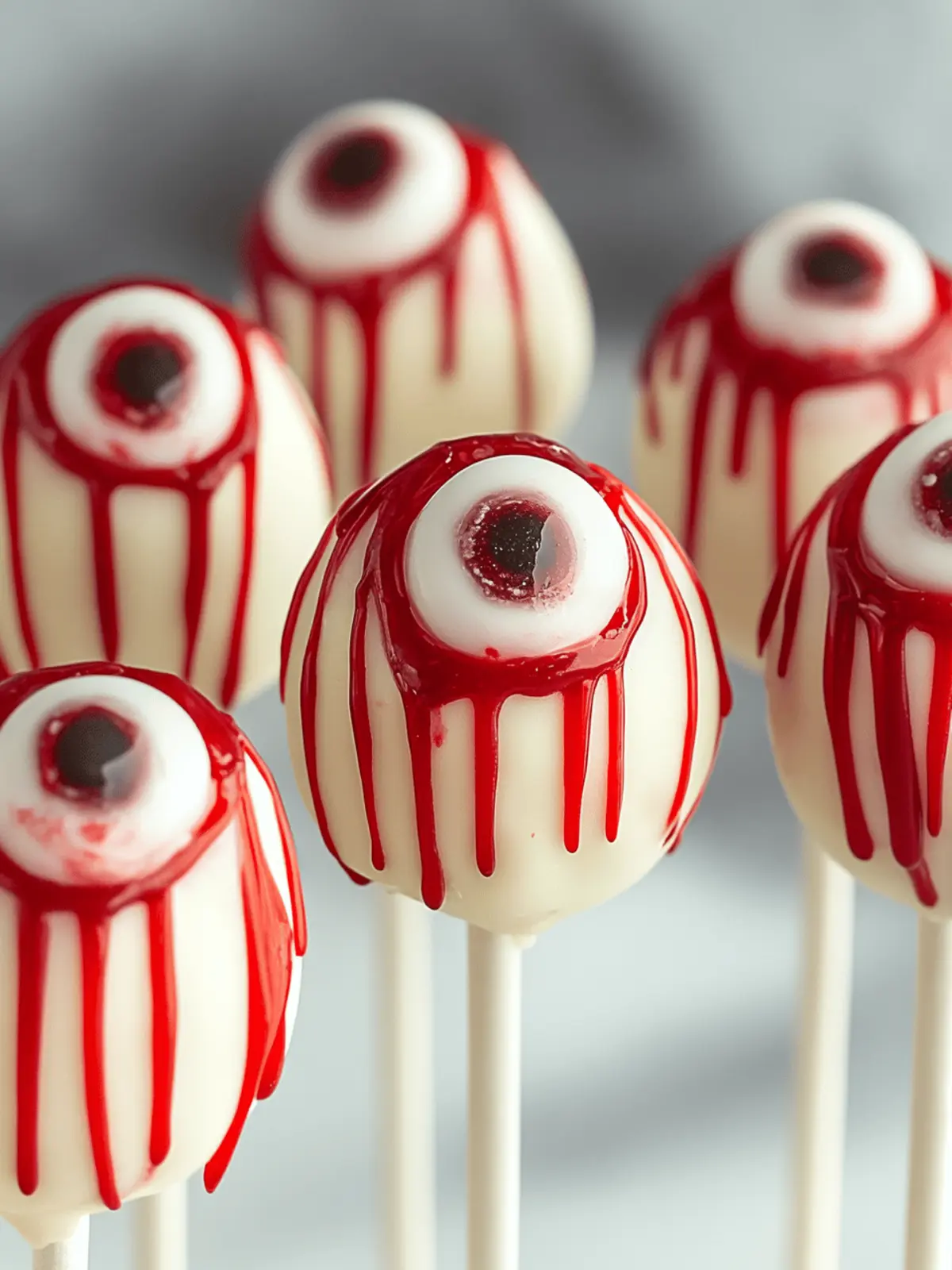 Eyeball Cake Pops