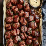 Mustard Hasselback Kielbasa Bites