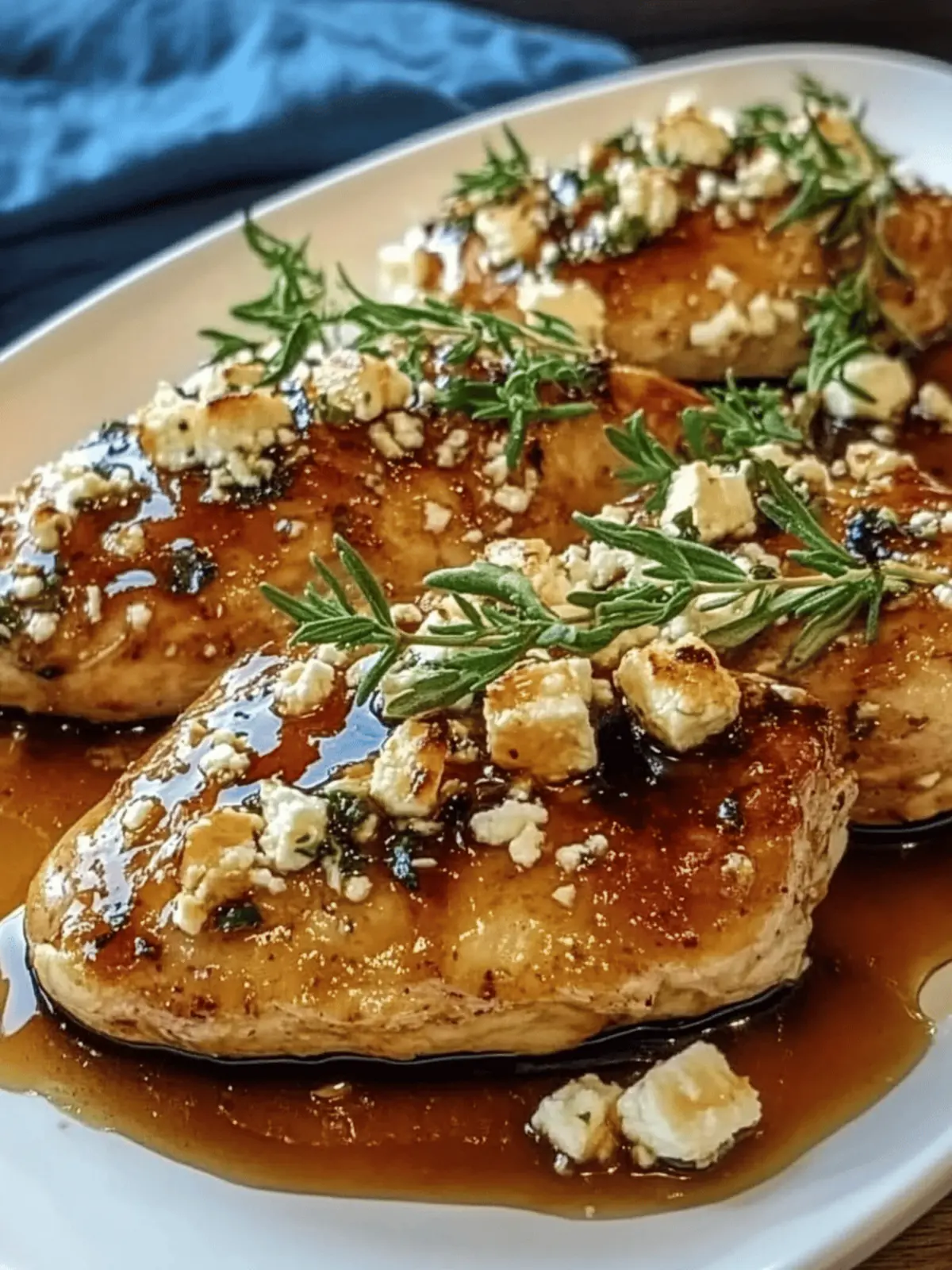 Hot Honey Infused Feta Chicken