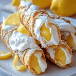 Zesty Lemon Meringue Pie Cannoli