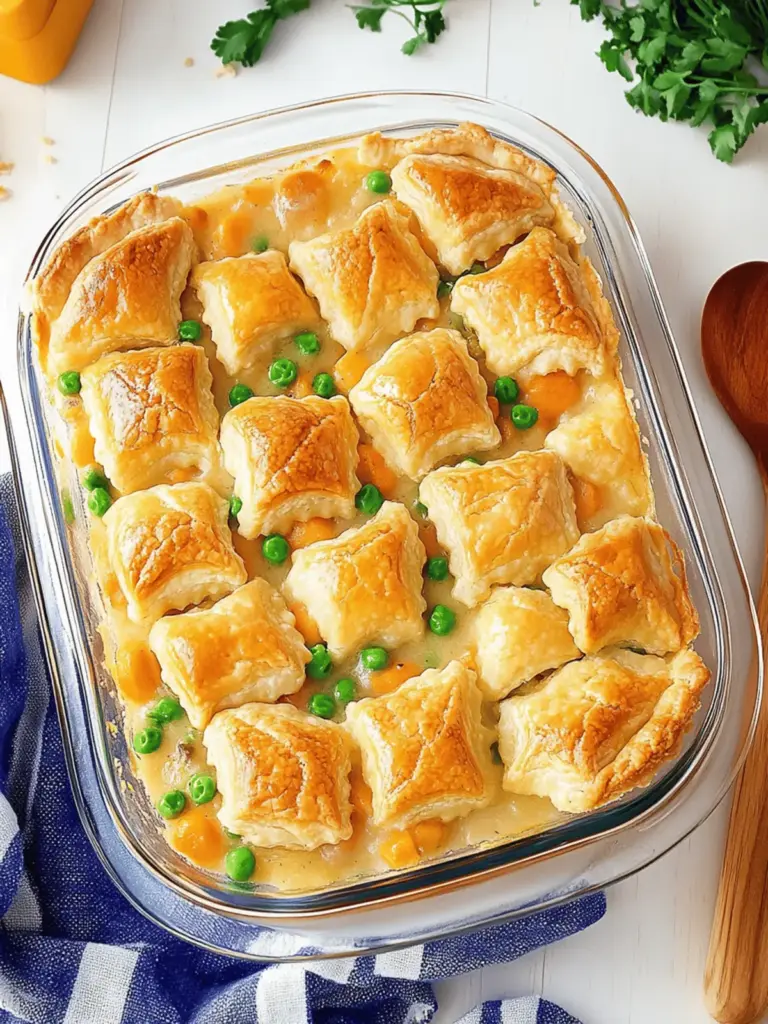 Chicken Pot Pie Bake